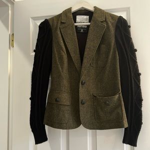 Sweater blazer